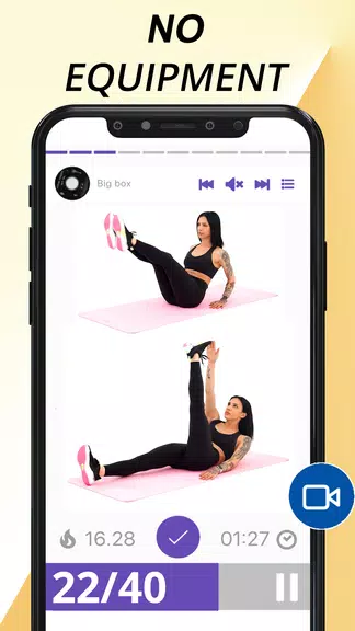 Pilates Exercises at Home Screenshot3