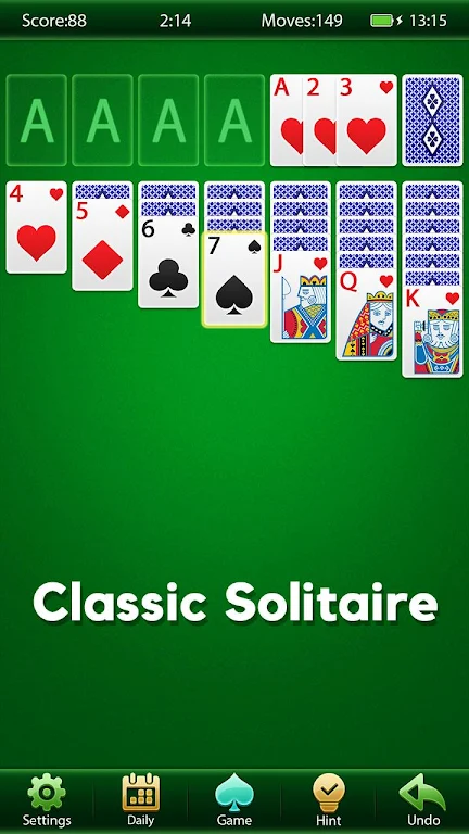 Solitaire - Klondike Solitaire Screenshot1