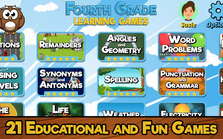 Fourth Grade Learning Games Screenshot1