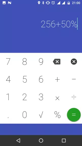 Calculator with percentage Screenshot1