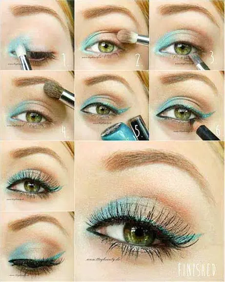 Basic Makeup Tutorial Step by Step Screenshot2