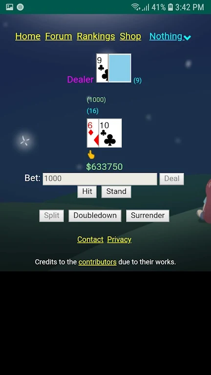 Blackjack Evolved Screenshot1