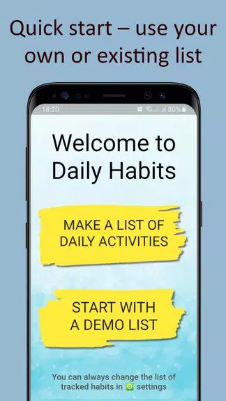 Daily activities tracker Screenshot2