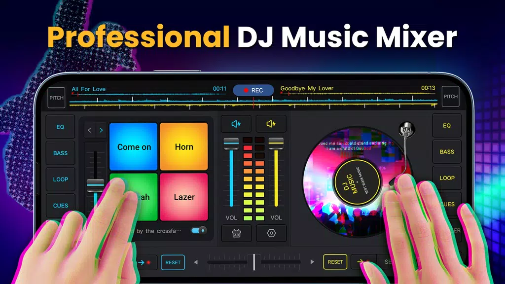 DJ Music mixer - DJ Mix Studio Screenshot1