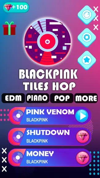 Blackpink KPOP Tiles Hop Screenshot1