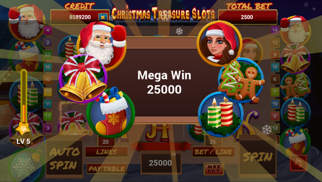 christmas treasure slots Screenshot3