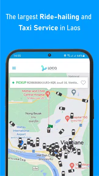 LOCA - Lao Taxi & Super App Screenshot2