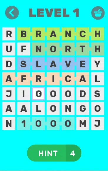 CrossWord Puzzle Game Screenshot1