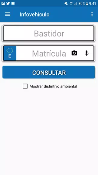 InfovehículoConsultarMatrícula Screenshot1