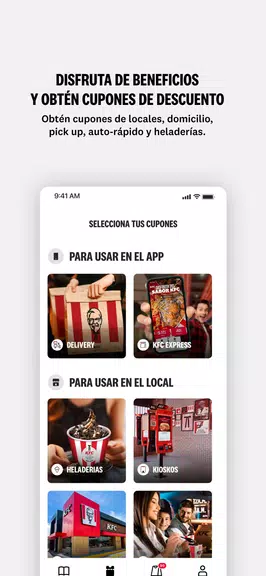 KFC APP - Ec, Co, Cl, Ar y Ve Screenshot3