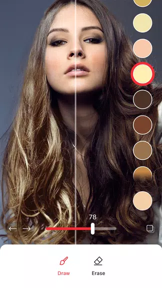 Hair Color Changer: Change you Screenshot1