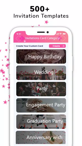 Events Invitation Card Maker Screenshot2