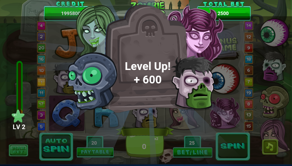 Zombie World Slots Screenshot2