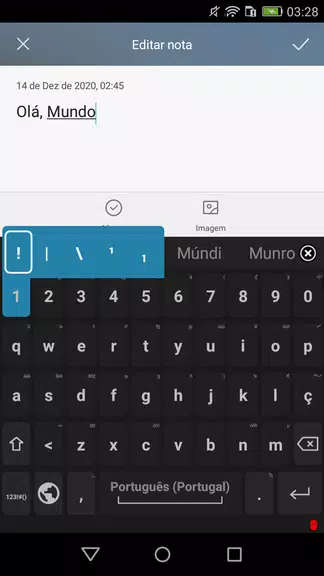 Portuguese for AnySoftKeyboard Screenshot1