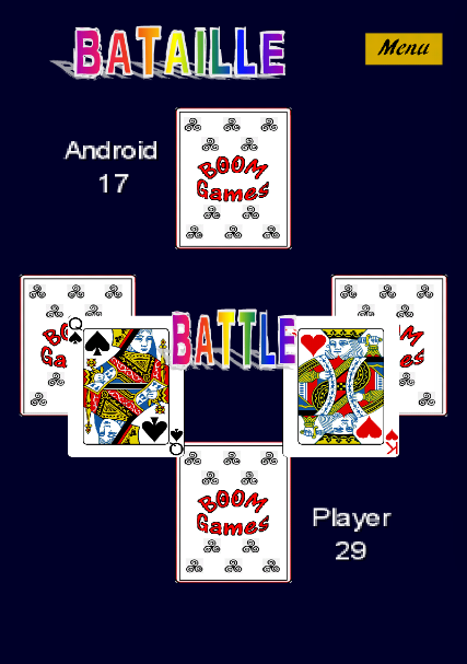 Battle : A simple card game Screenshot1