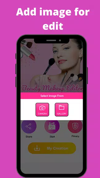 Beauty makeup Photo Editor Screenshot1