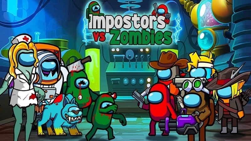 Impostors vs Zombies: Survival Screenshot1