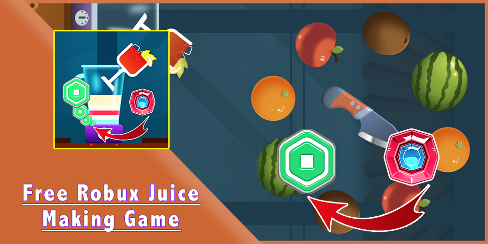 Free Robux Juice Making Game - Screenshot1