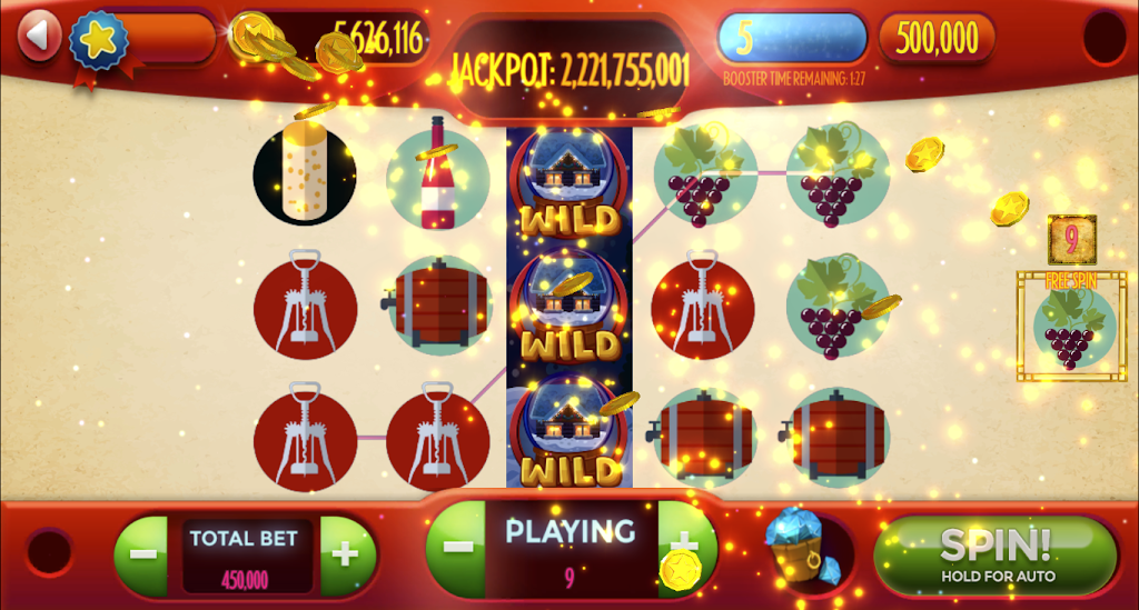 Wine-Online Slots Screenshot3