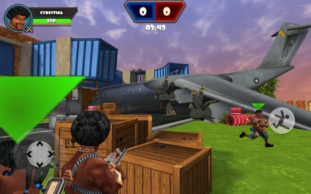 Airport Clash 3D - Minigun Sho Screenshot2