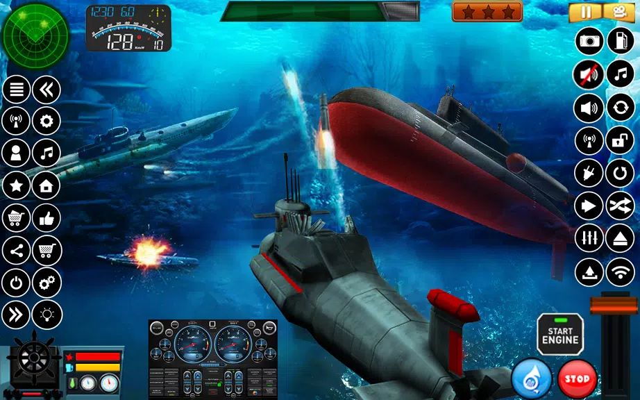 Submarine Navy Warships battle Screenshot1