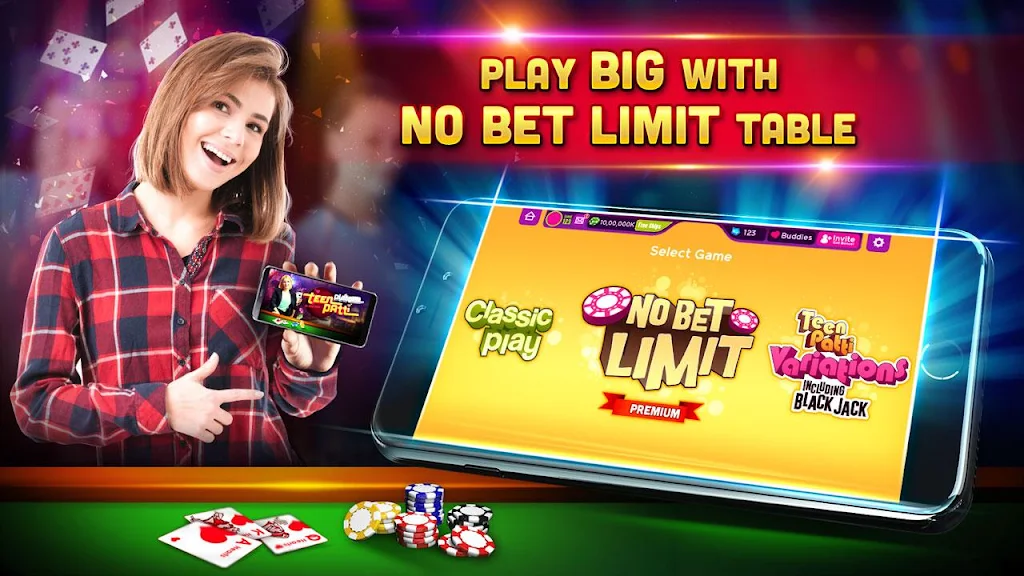 Teen Patti Platinum - Indian Card Poker (TPP) Screenshot1