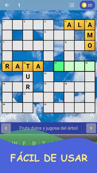 Crucigrama en español Screenshot1