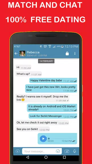 ChattUSA-100% Free Dating App OLD VERSION Screenshot1