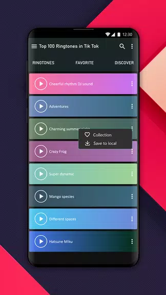 Top 100 Tik Tok Ringtones Screenshot1