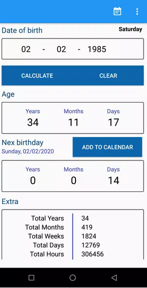 Age Calculator Screenshot1