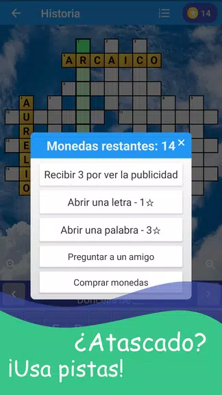 Crucigrama en español Screenshot3