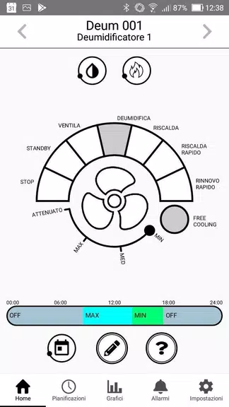 RadiaxWeb Regolazione Screenshot2