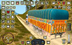 Indian Truck Offroad Cargo 3D Screenshot1