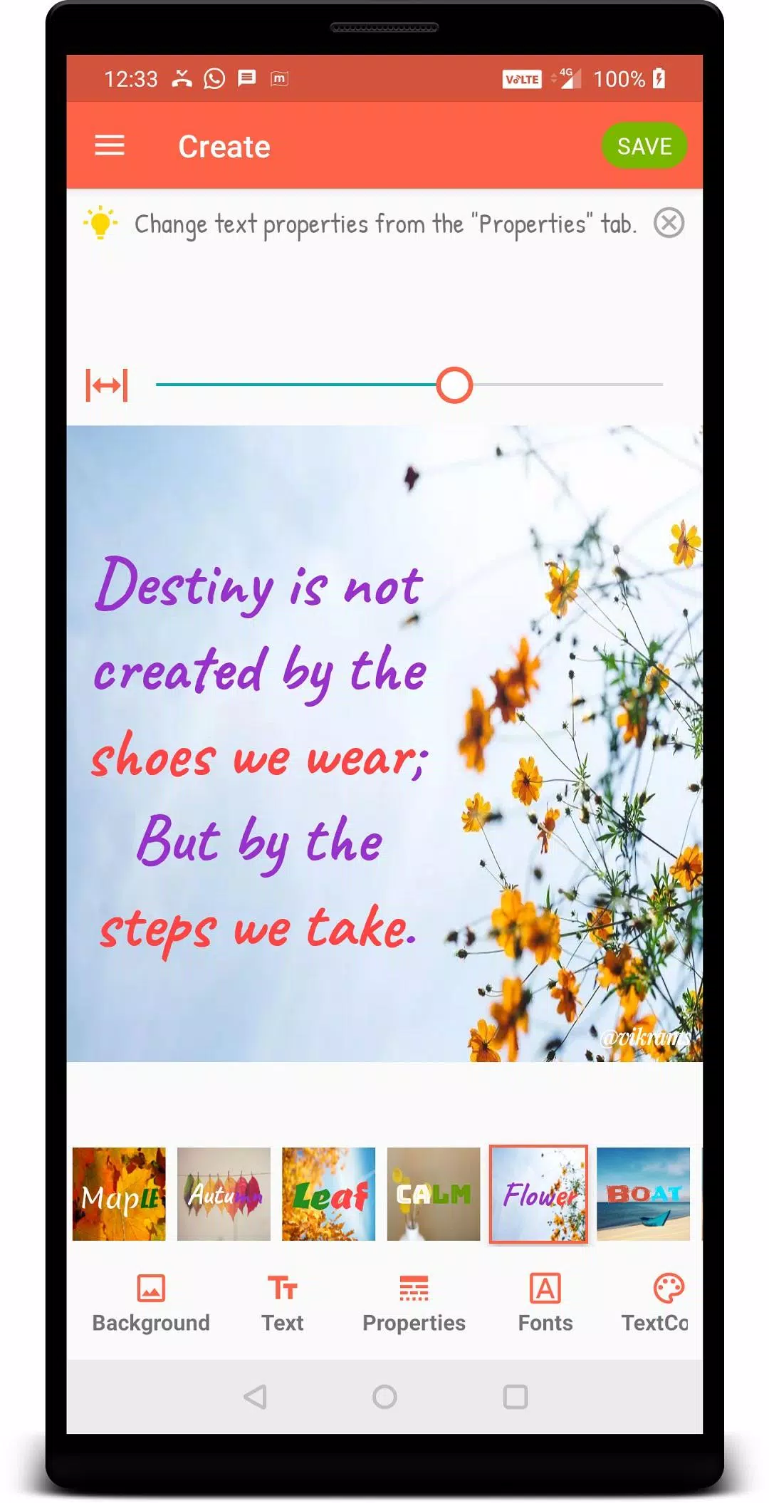 Quotes Creator - Quote Writer Screenshot2