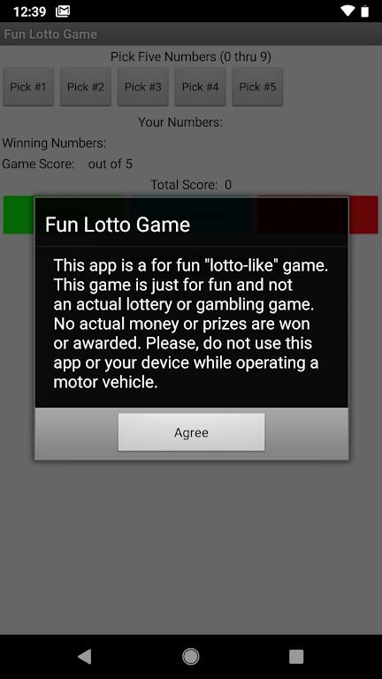 Fun Lotto Game Screenshot3