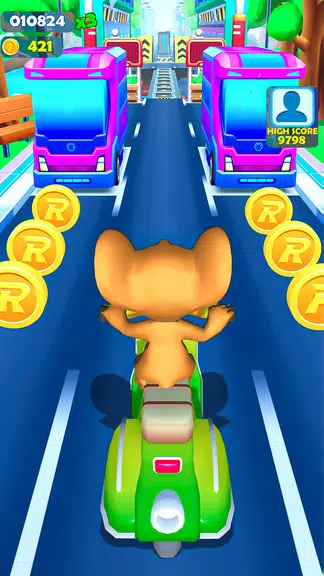 Cat Run: Tom Subway Runner 3D Screenshot1