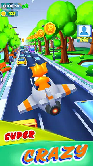 Cat Run: Tom Subway Runner 3D Screenshot2