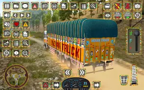 Indian Truck Offroad Cargo 3D Screenshot4