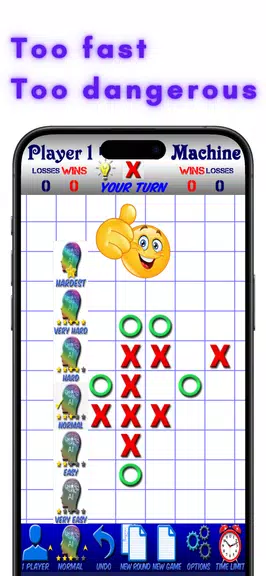 TicTacToe AI - 5 in a Row Screenshot2