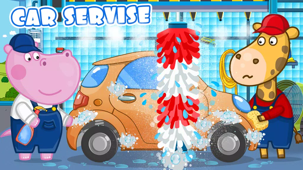 Hippo Car Service Station Screenshot1