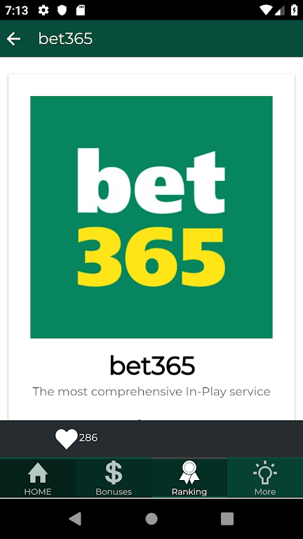 365 live Best Bet Tips Screenshot4