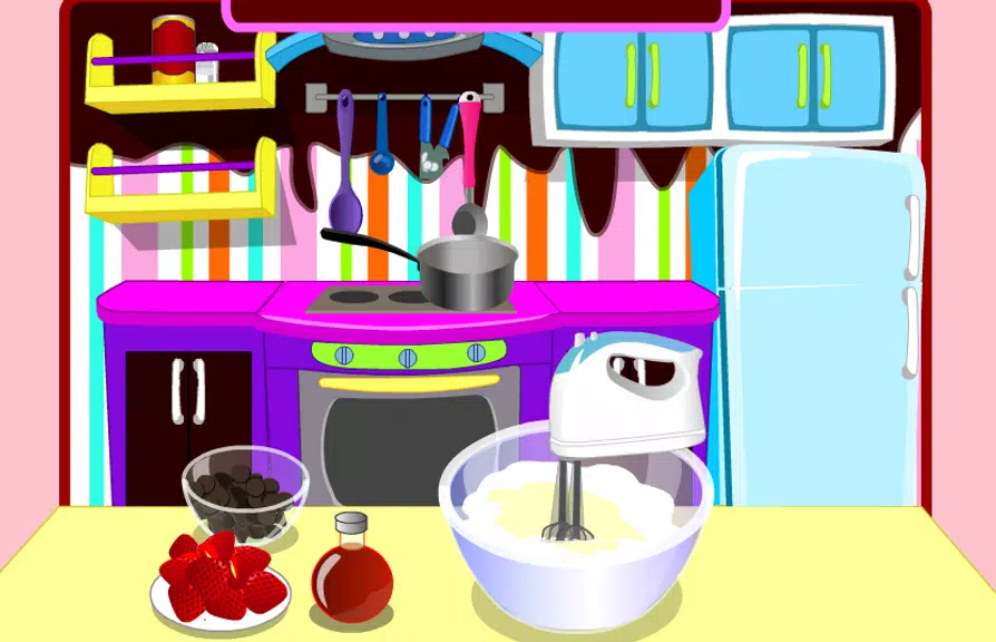 game cooking chocolate cream Screenshot3