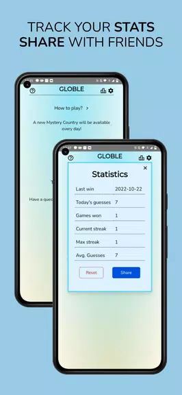 Globle - Country Guess Game Screenshot2