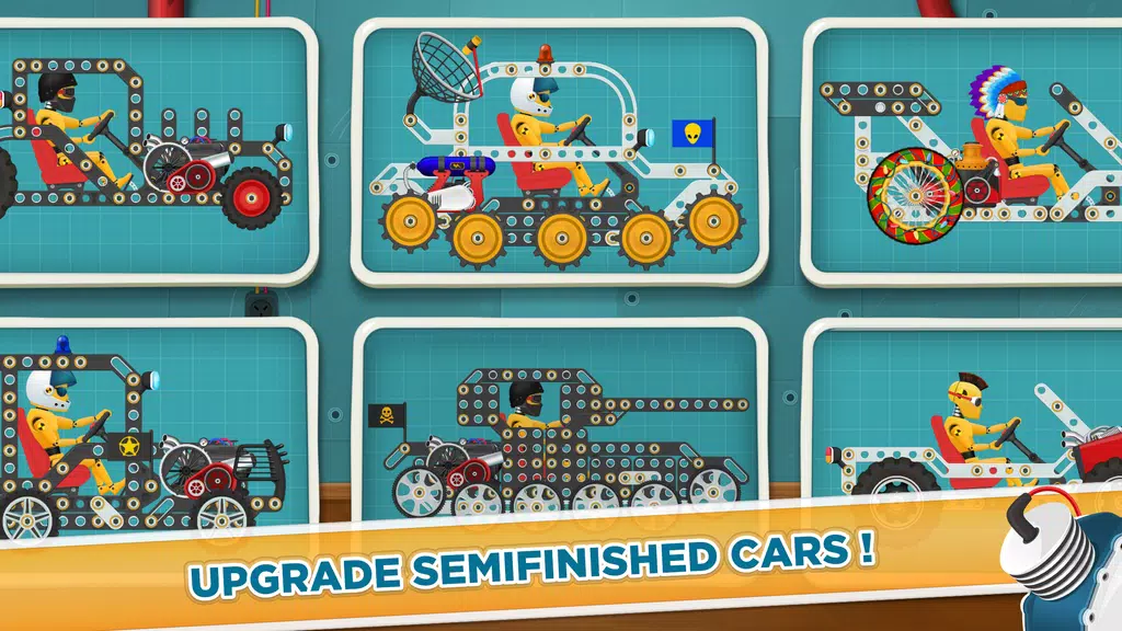 Car Builder & Racing for Kids Screenshot2