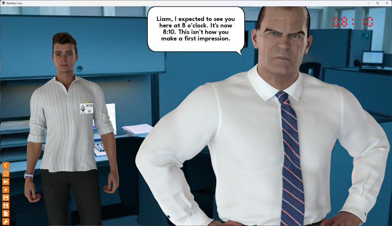 Heartless Corporation - Gay Office Simulator Screenshot2