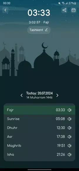 Learn Namaz, Prayer: Qiblah Screenshot4