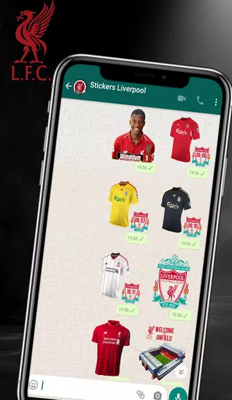 Liverpool Stickers Unofficial Screenshot3