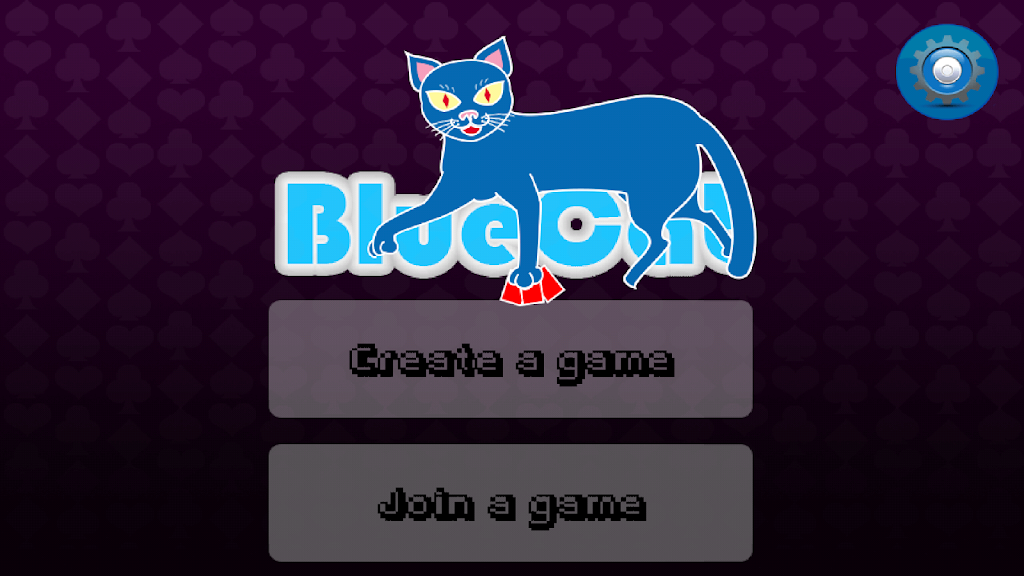 Blue cat (Multiplayer card game) Screenshot1