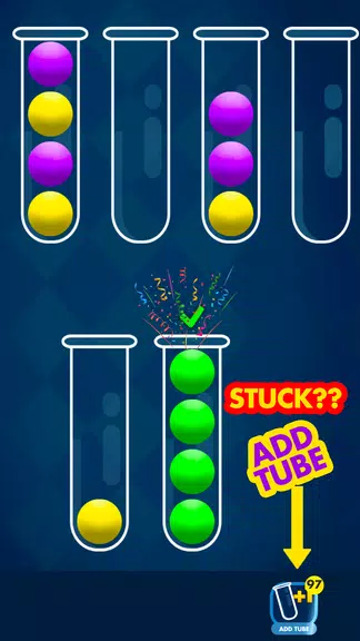 Ball Sort : Color Puzzle Game Screenshot1