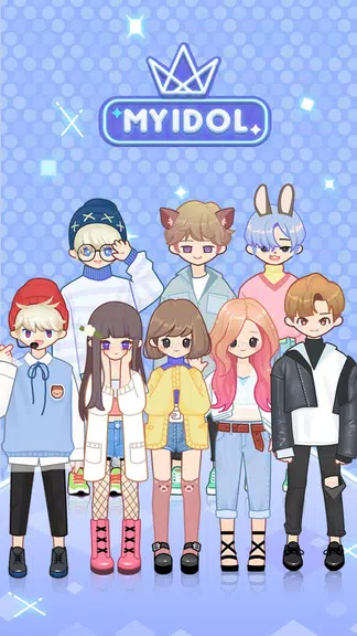 MYIDOL (#Dress up #BoyGroup #k Screenshot2